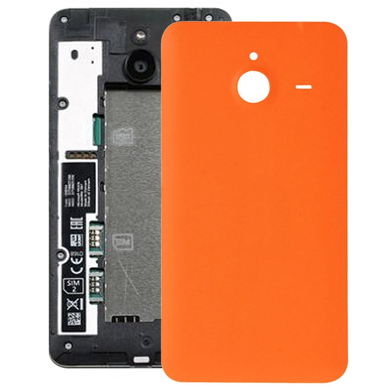 Frosted Surface Plastic Back Housing Cover  for Microsoft Lumia 640XL(Orange)