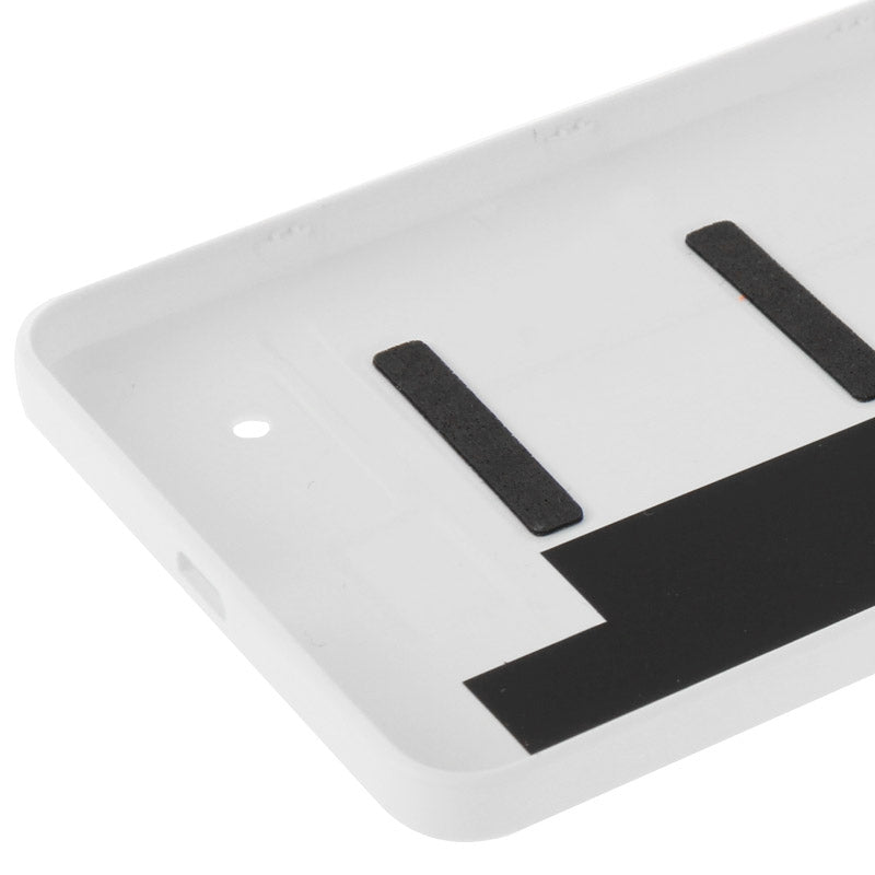 Frosted Surface Plastic Back Housing Cover for Microsoft Lumia 640 (White)