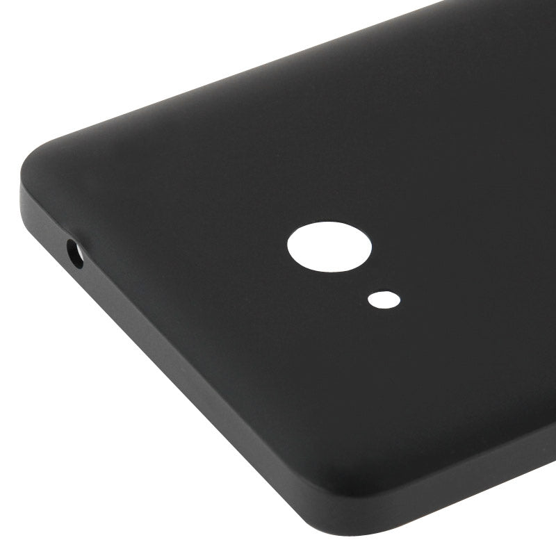 Frosted Surface Plastic Back Housing Cover for Microsoft Lumia 640(Black)