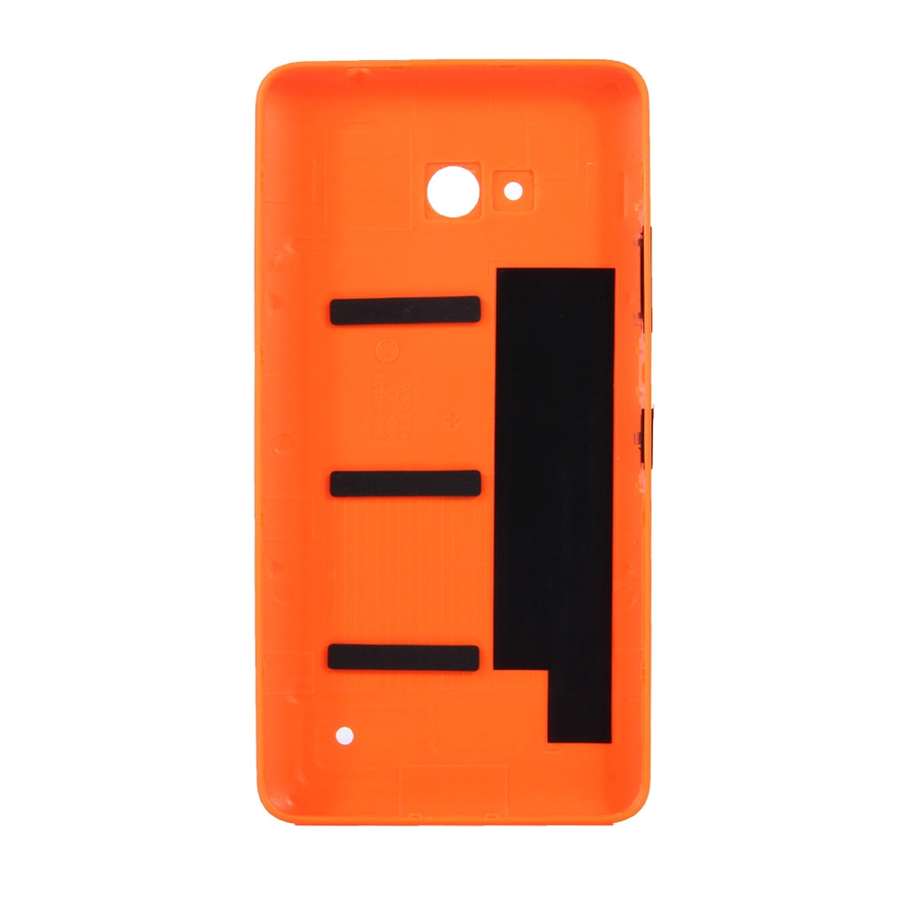 Frosted Surface Plastic Back Housing Cover for Microsoft Lumia 640 (Orange)