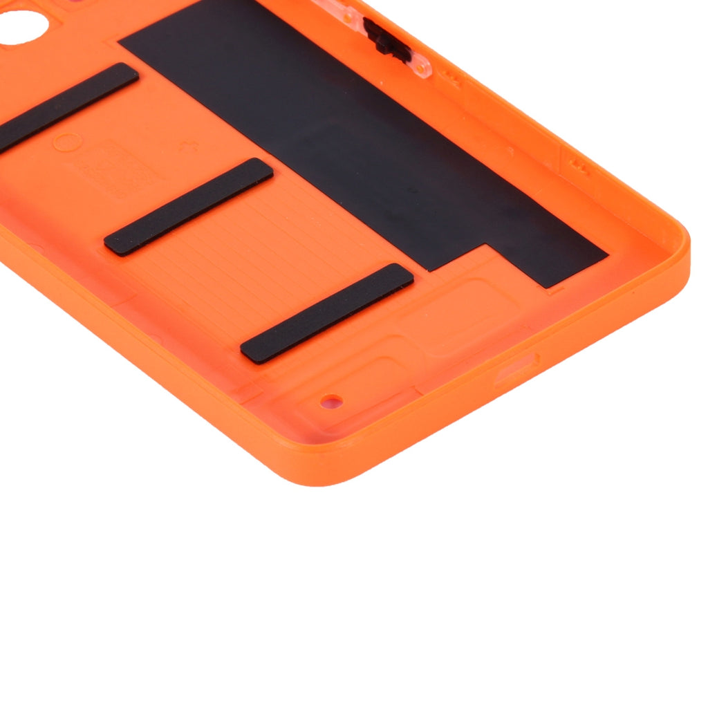 Frosted Surface Plastic Back Housing Cover for Microsoft Lumia 640 (Orange)