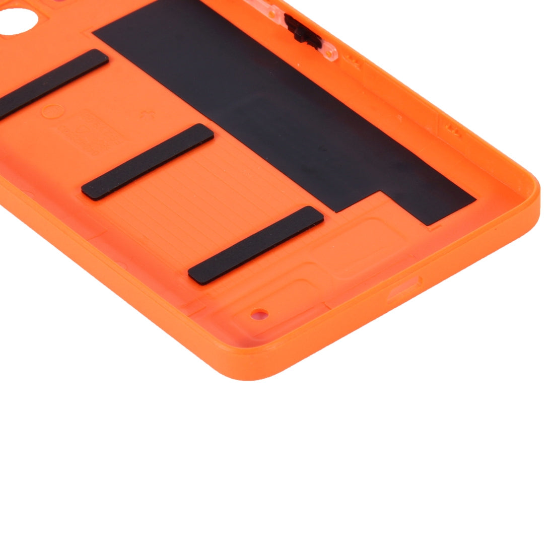 Frosted Surface Plastic Back Housing Cover for Microsoft Lumia 640 (Orange)