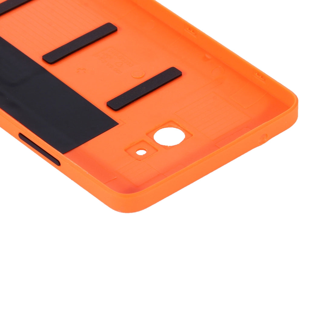 Frosted Surface Plastic Back Housing Cover for Microsoft Lumia 640 (Orange)