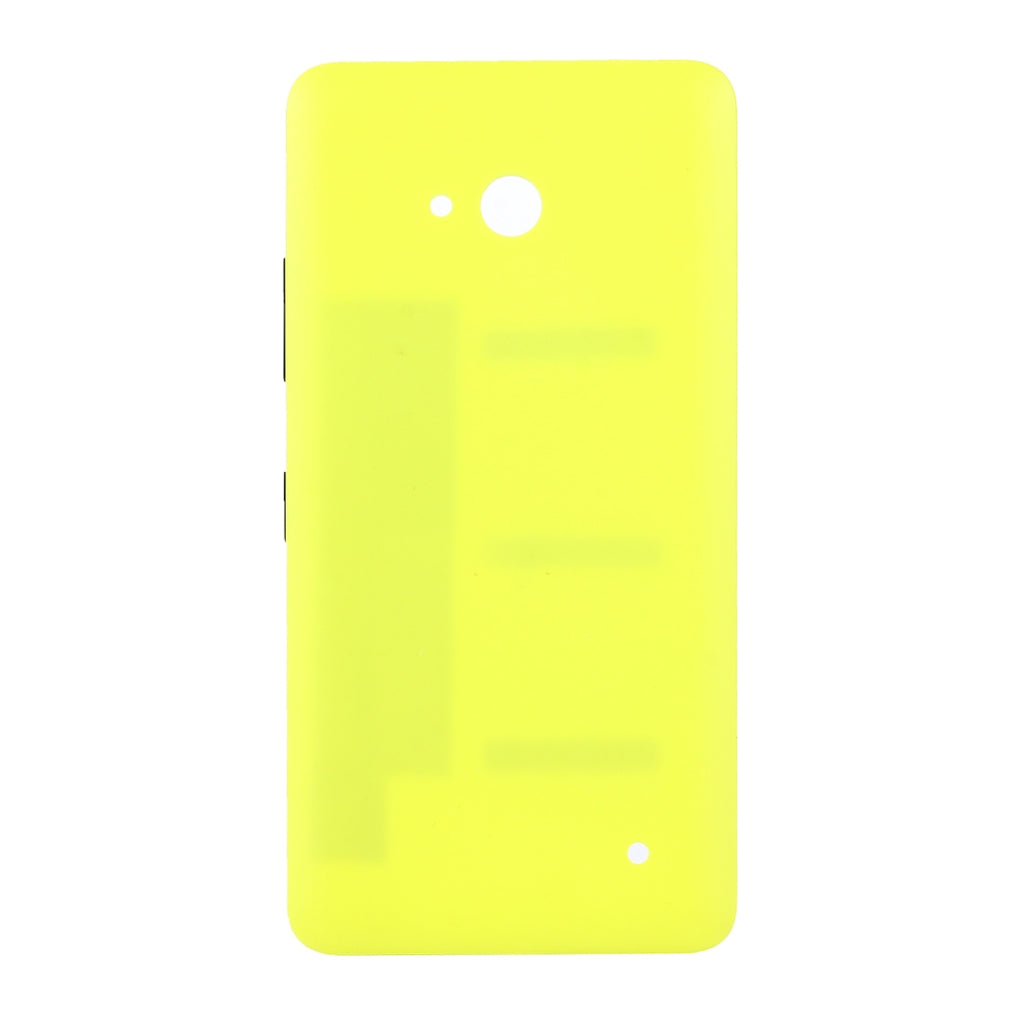 Frosted Surface Plastic Back Housing Cover for Microsoft Lumia 640(Yellow)