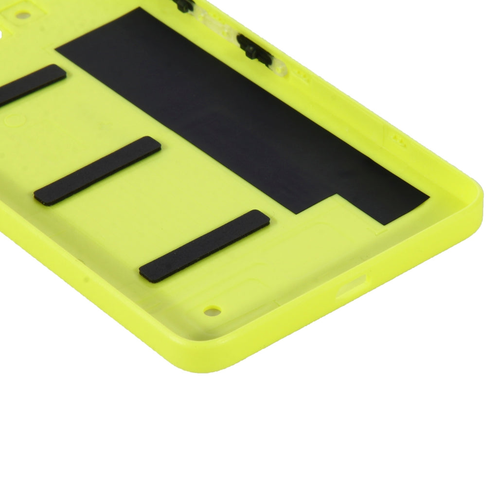 Frosted Surface Plastic Back Housing Cover for Microsoft Lumia 640(Yellow)