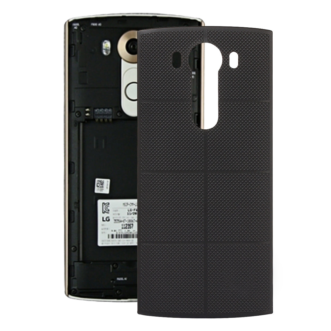 Original Gird Texture Battery Back Cover for LG V10