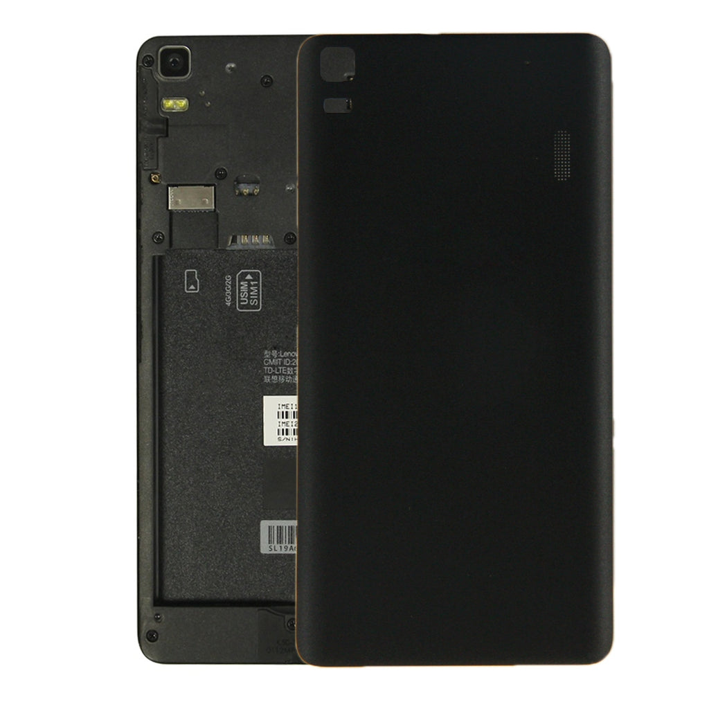 For Lenovo K3 Note / K50-T5 / A7000 Turbo Battery Back Cover(Black)