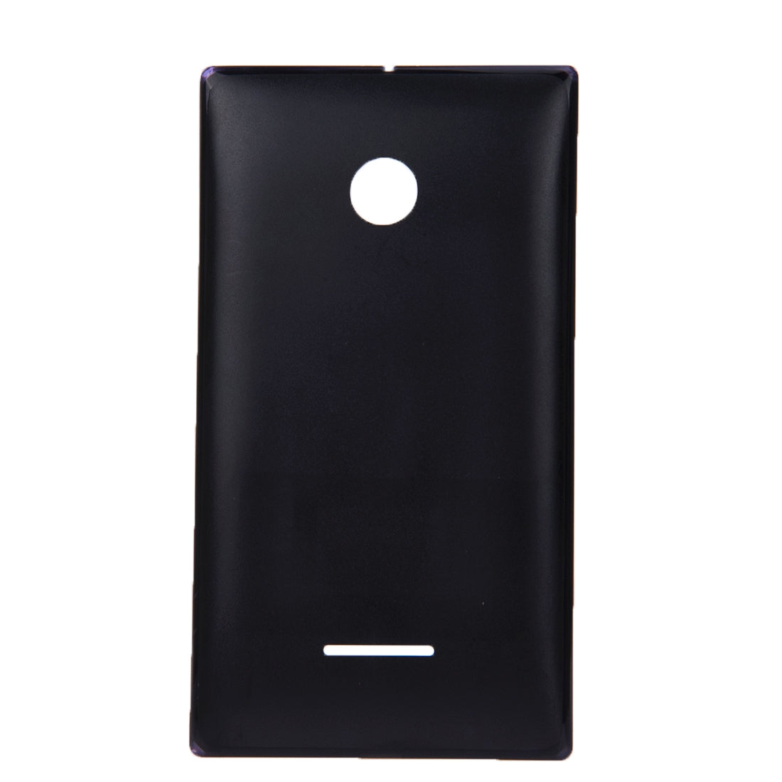 Solid Color Battery Back Cover for Microsoft Lumia 532(Black)