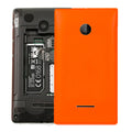 Solid Color Battery Back Cover for Microsoft Lumia 532(Orange)