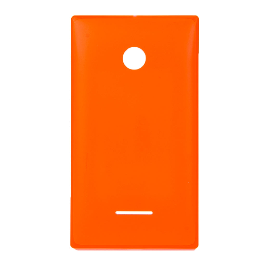 Solid Color Battery Back Cover for Microsoft Lumia 532(Orange)