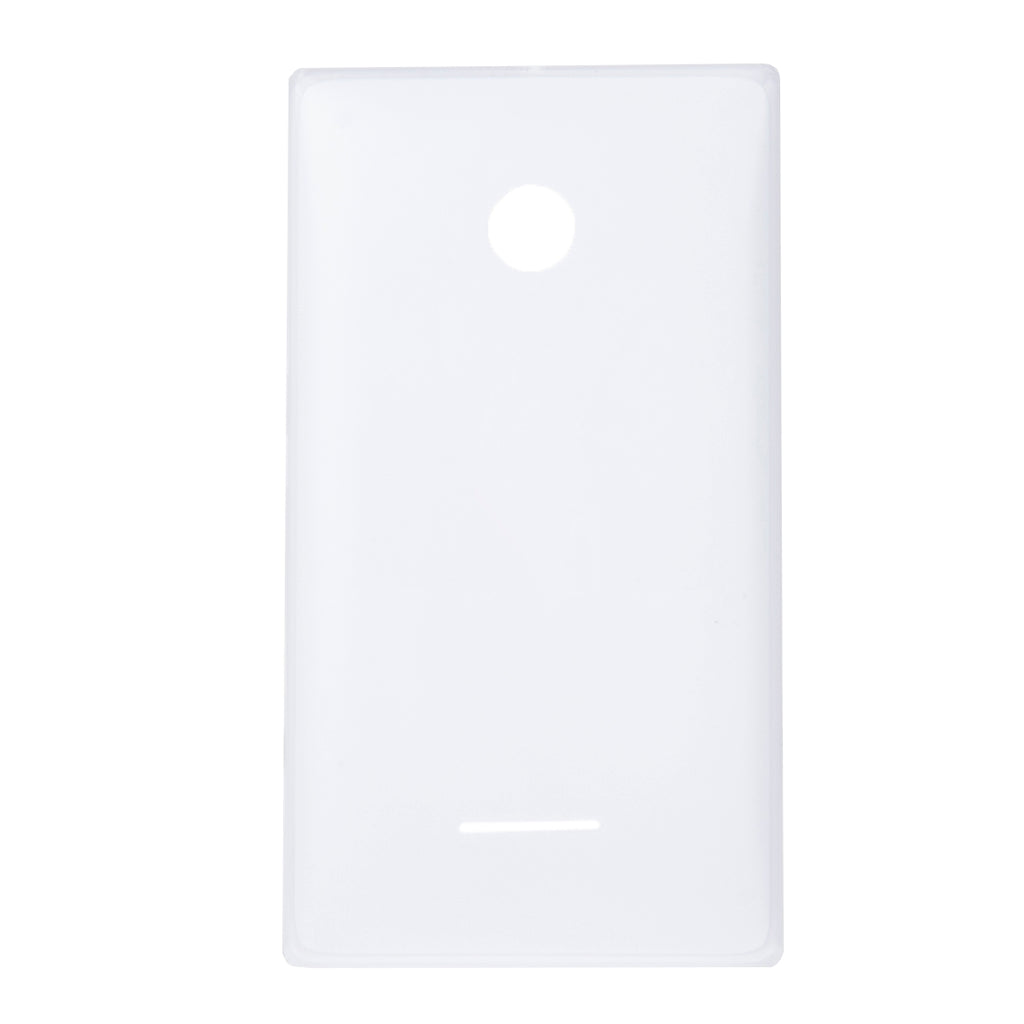 Solid Color Battery Back Cover for Microsoft Lumia 532(White)