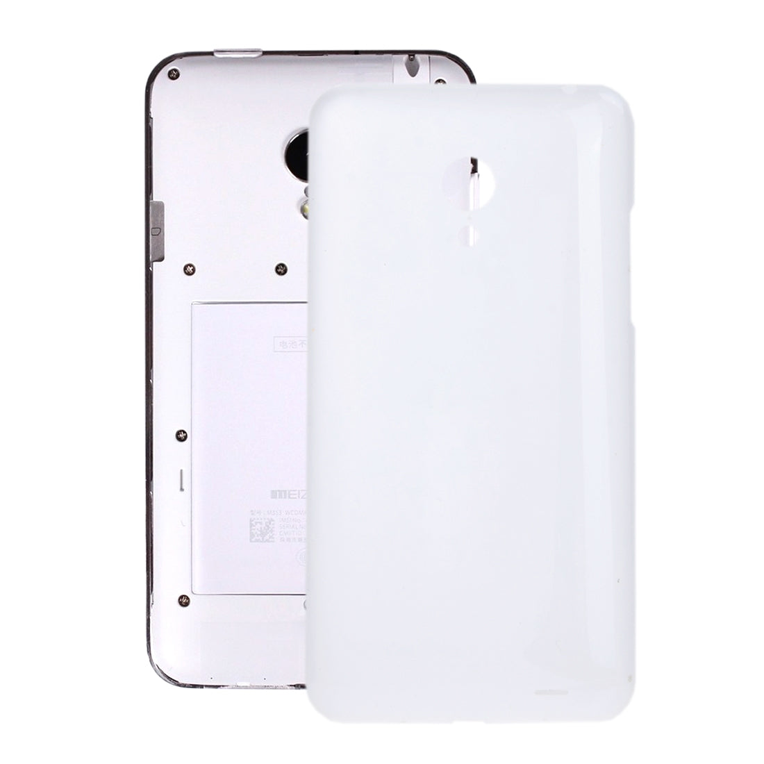 For Meizu MX3 Battery Back Cover  (White)