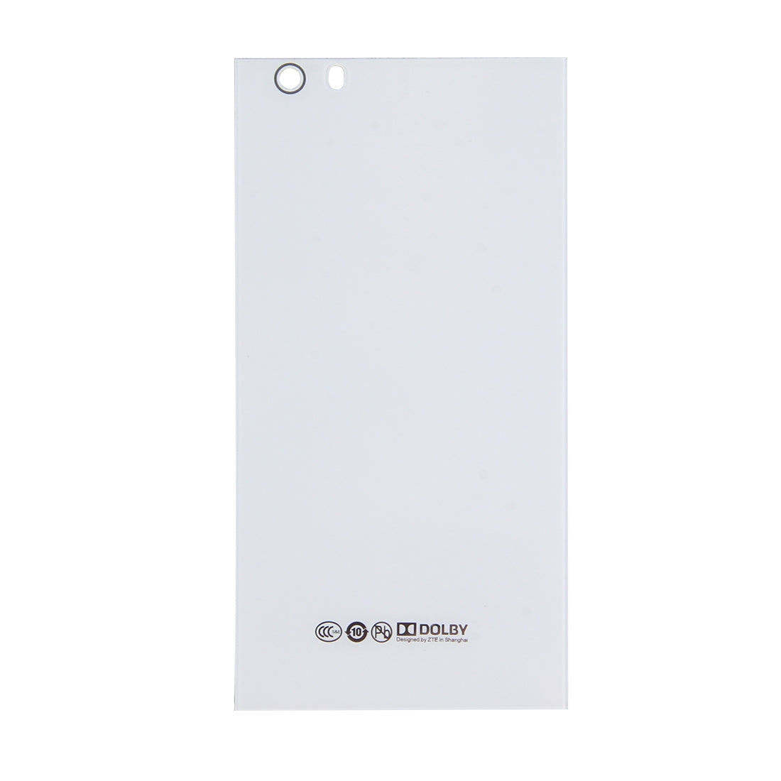 for ZTE Star 2 Glass Battery Back Cover(White)