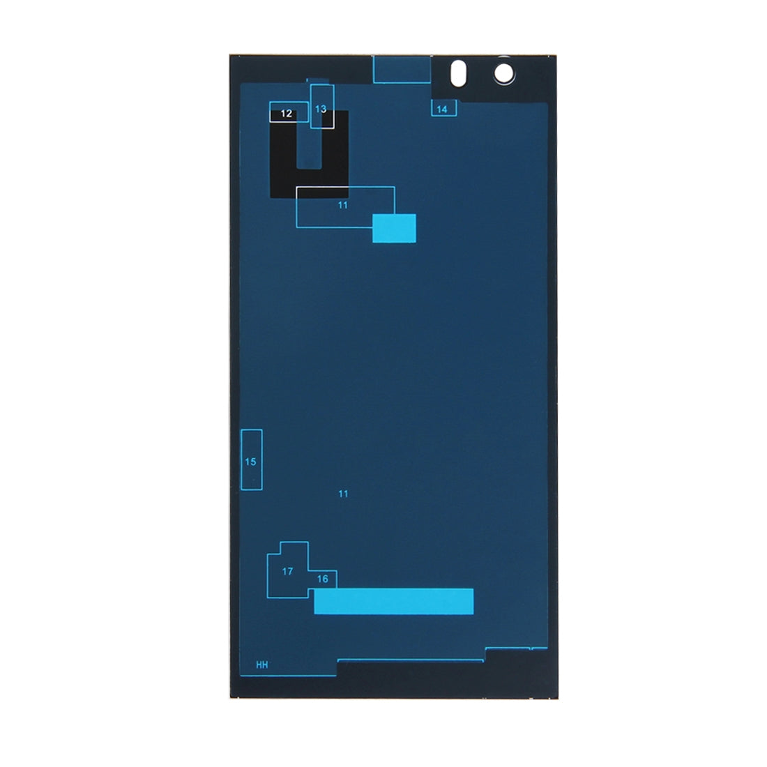 for ZTE Star 2 Glass Battery Back Cover(White)