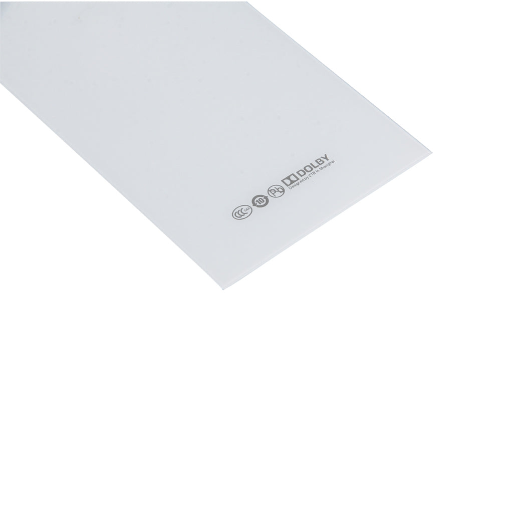 for ZTE Star 2 Glass Battery Back Cover(White)