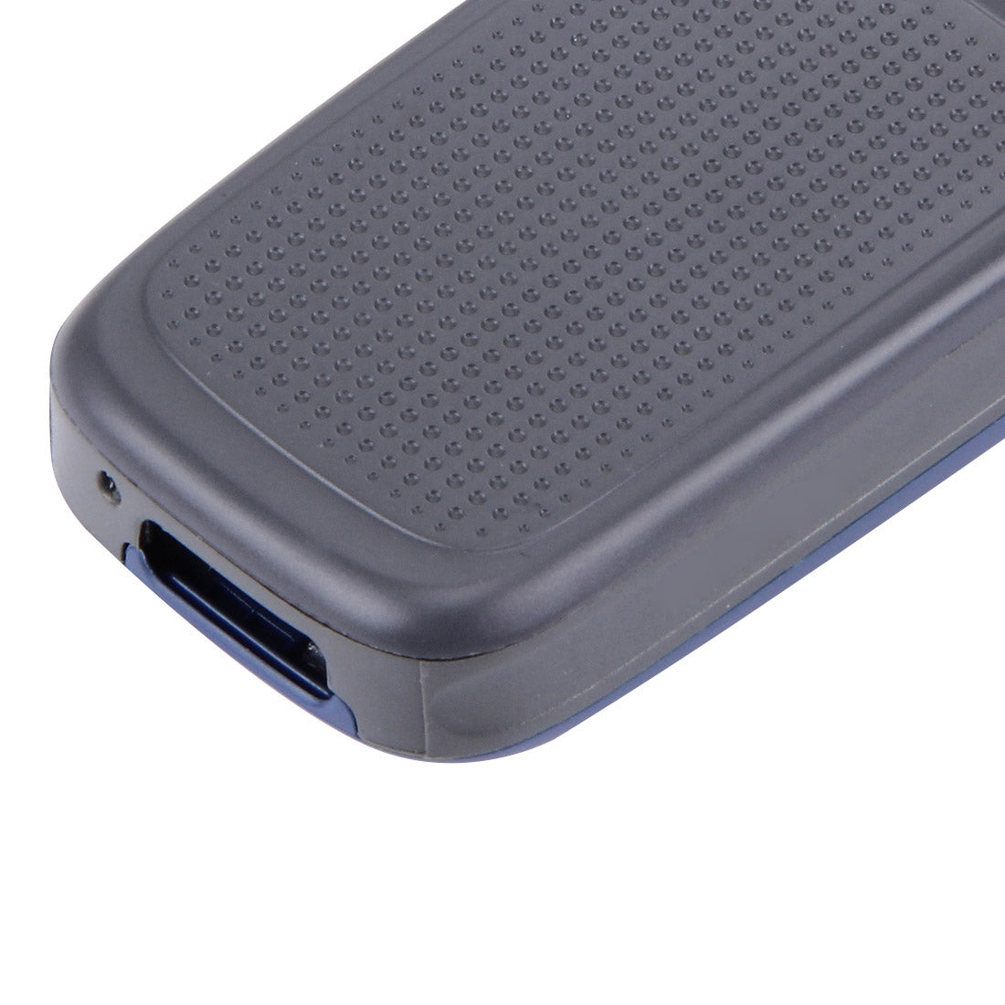 Full Housing Cover (Front Cover + Middle Frame Bezel + Battery Back Cover) for Nokia 1200 / 1208 / 1209(Blue)