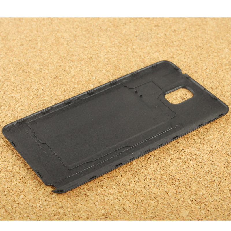 For Galaxy Note III / N9000 Full Metallic Brushed  Battery Cover with Black Frame (Black)