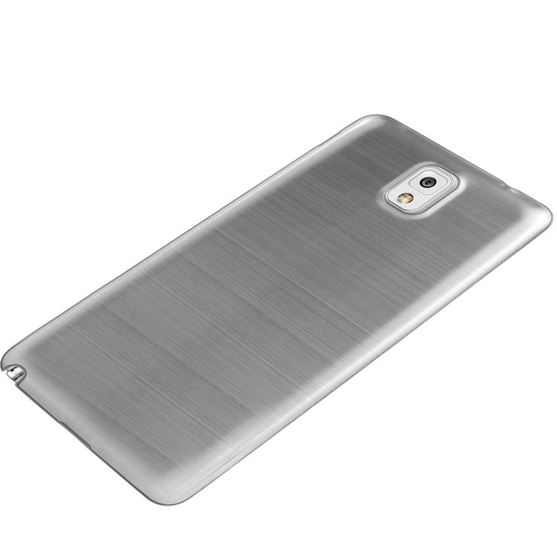 For Galaxy Note III / N9000 Full Metallic Brushed  Battery Cover with Black Frame