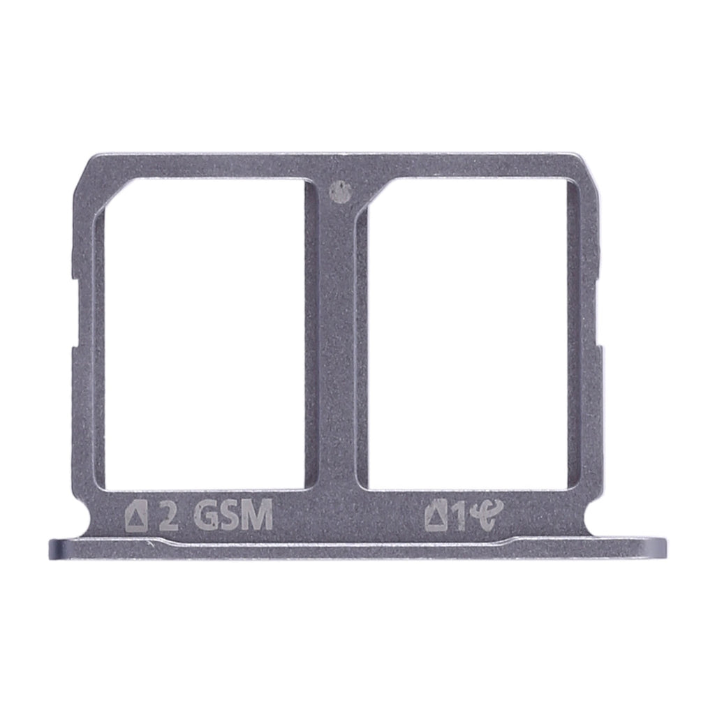 For Galaxy S6 2 SIM Card Tray (Grey)