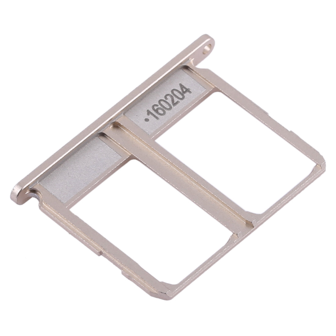 For Galaxy S6 2 SIM Card Tray (Gold)