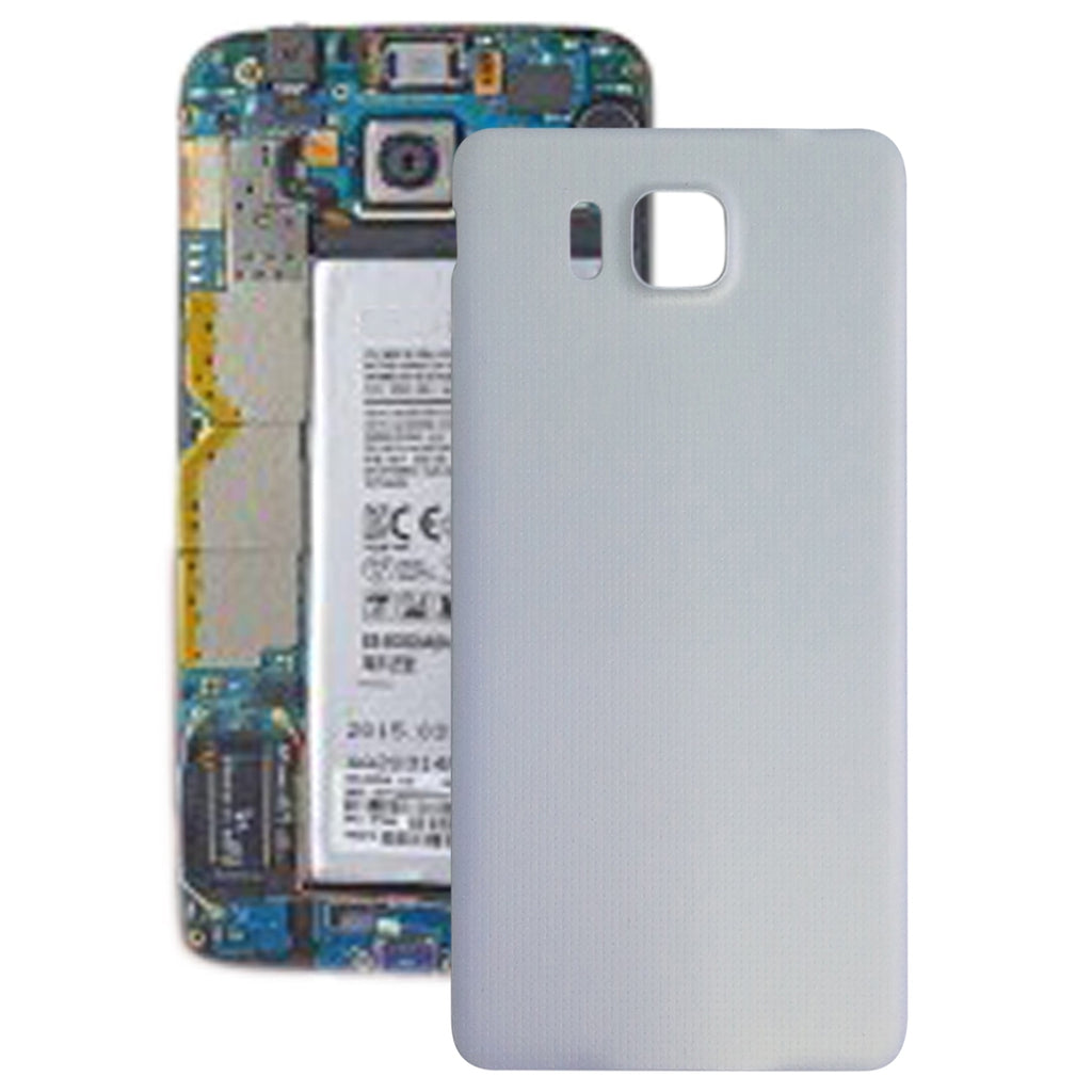 For Galaxy Alpha / G850 Battery Back Cover  (White)