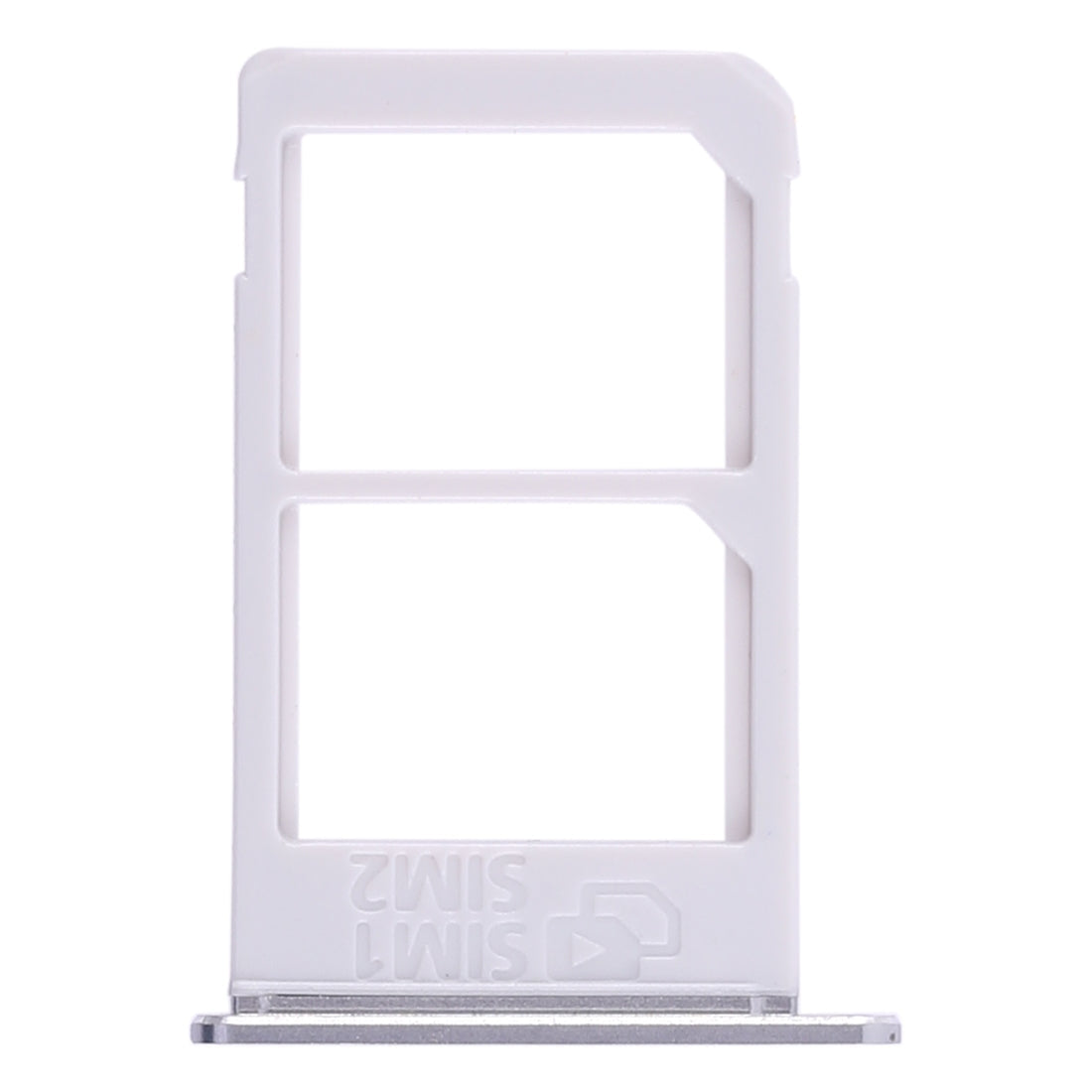 For Galaxy Note 5 / N920 Double SIM Card Tray(Silver)
