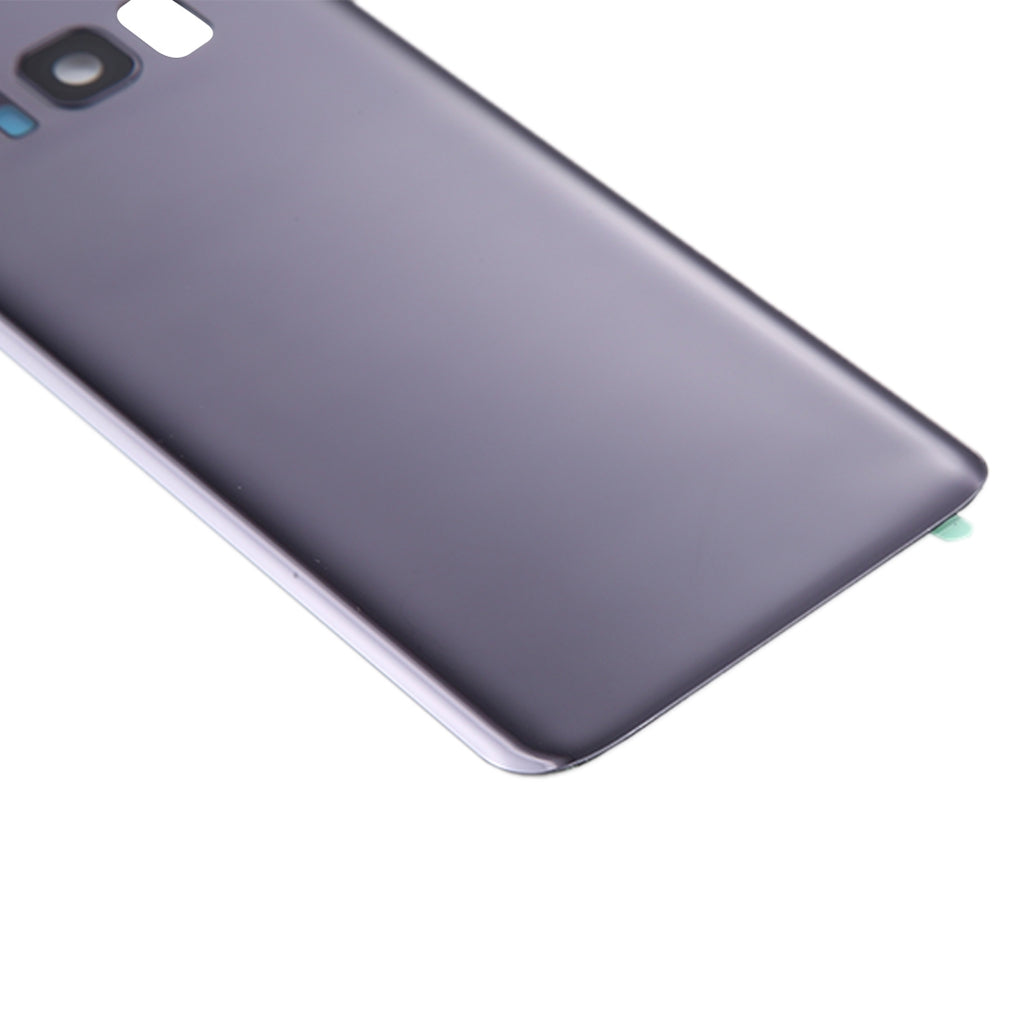 For Galaxy S8 / G950 Battery Back Cover with Camera Lens Cover & Adhesive (Orchid Gray)