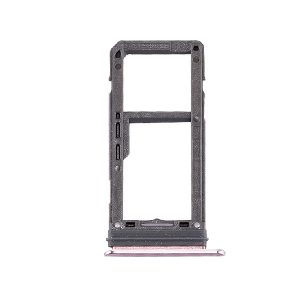 For Galaxy S8 SIM Card Tray + Micro SD Tray (Pink)