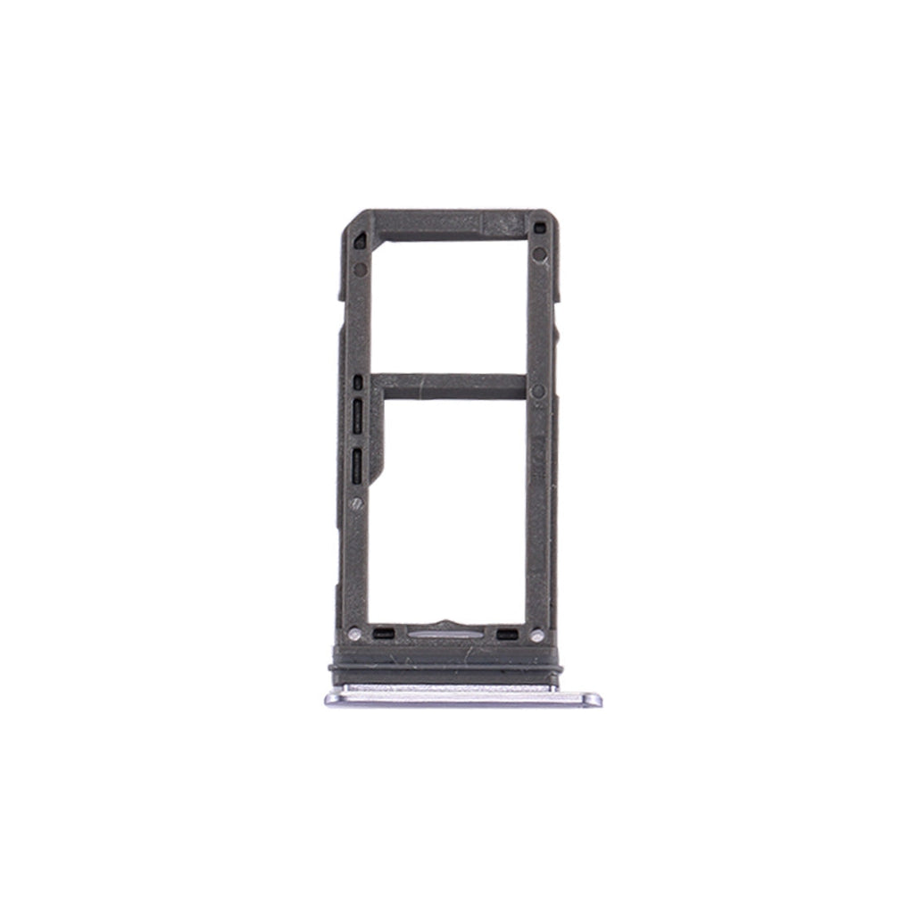 For Galaxy S8 SIM Card Tray + Micro SD Tray (Orchid Gray)