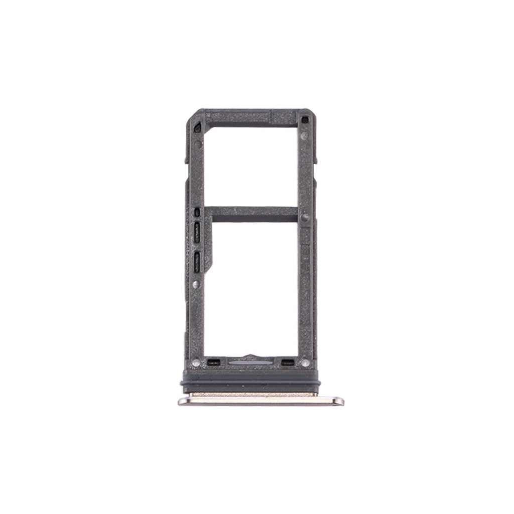 For Galaxy S8 SIM Card Tray + Micro SD Tray (Gold)