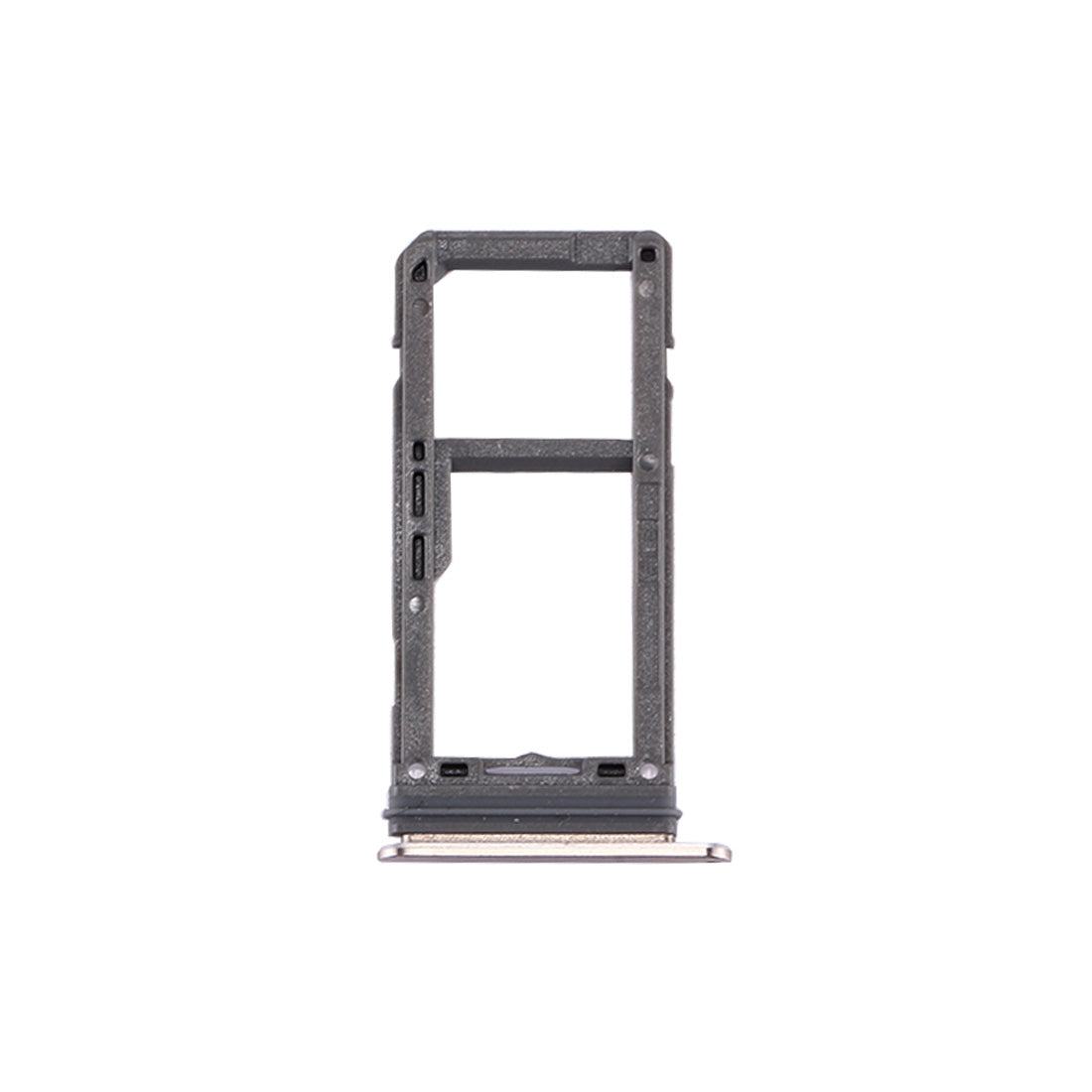 For Galaxy S8 SIM Card Tray + Micro SD Tray (Gold)