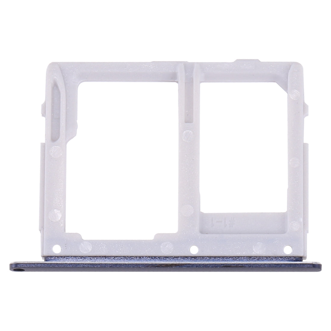 For Galaxy C7 Pro / C7010 & C5 Pro / C5010 SIM Card Tray + SIM / Micro SD Card Tray (Black)