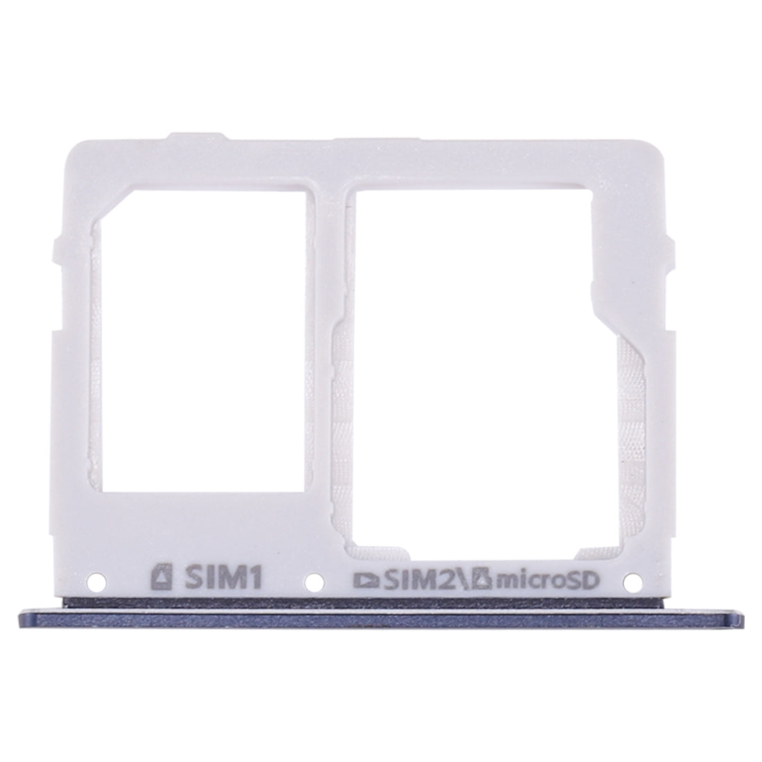 For Galaxy C7 Pro / C7010 & C5 Pro / C5010 SIM Card Tray + SIM / Micro SD Card Tray (Black)