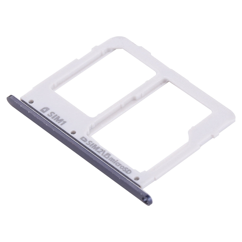 For Galaxy C7 Pro / C7010 & C5 Pro / C5010 SIM Card Tray + SIM / Micro SD Card Tray (Black)