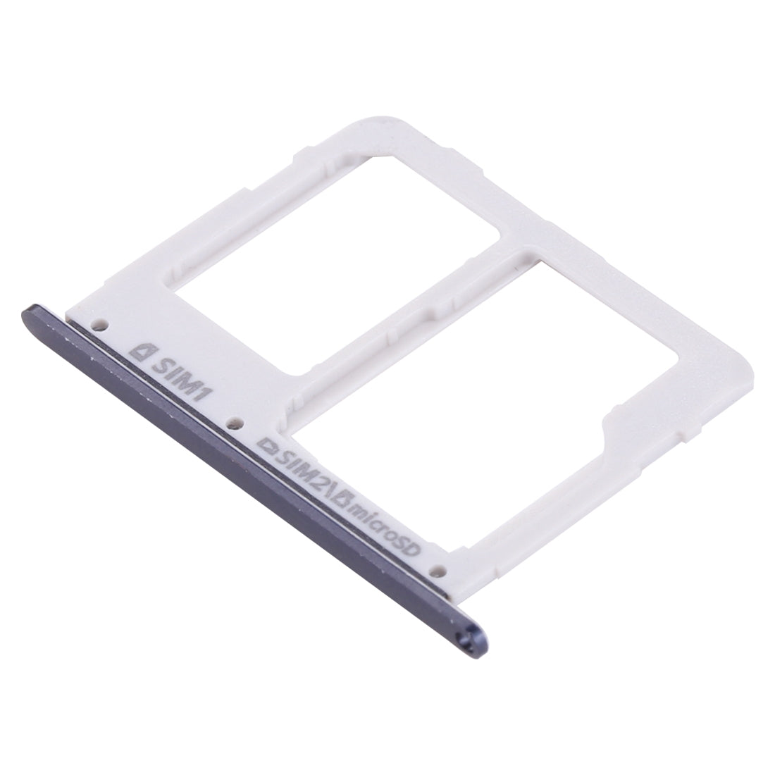 For Galaxy C7 Pro / C7010 & C5 Pro / C5010 SIM Card Tray + SIM / Micro SD Card Tray (Black)