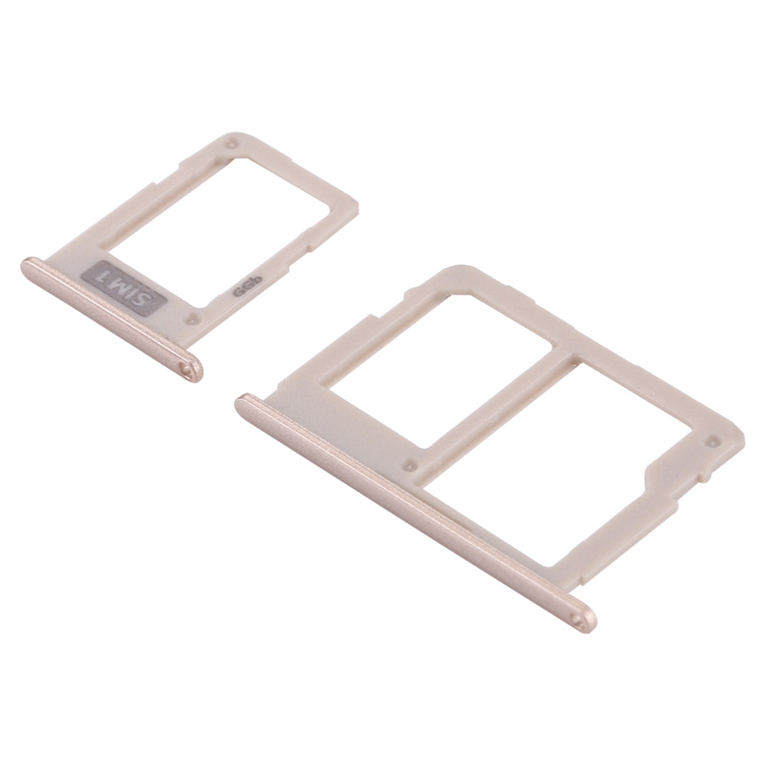 SIM Card Tray + Micro SD Card Tray for Galaxy J3 (2017) Single SIM / J330 & J5 (2017) Single SIM / J530 & J7 (2017) Single SIM / J730 (Gold)