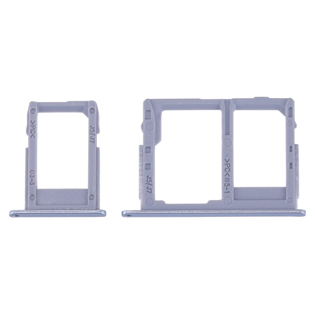 SIM Card Tray + Micro SD Card Tray for Galaxy J3 (2017) Single SIM / J330 & J5 (2017) Single SIM / J530 & J7 (2017) Single SIM / J730 (Blue)