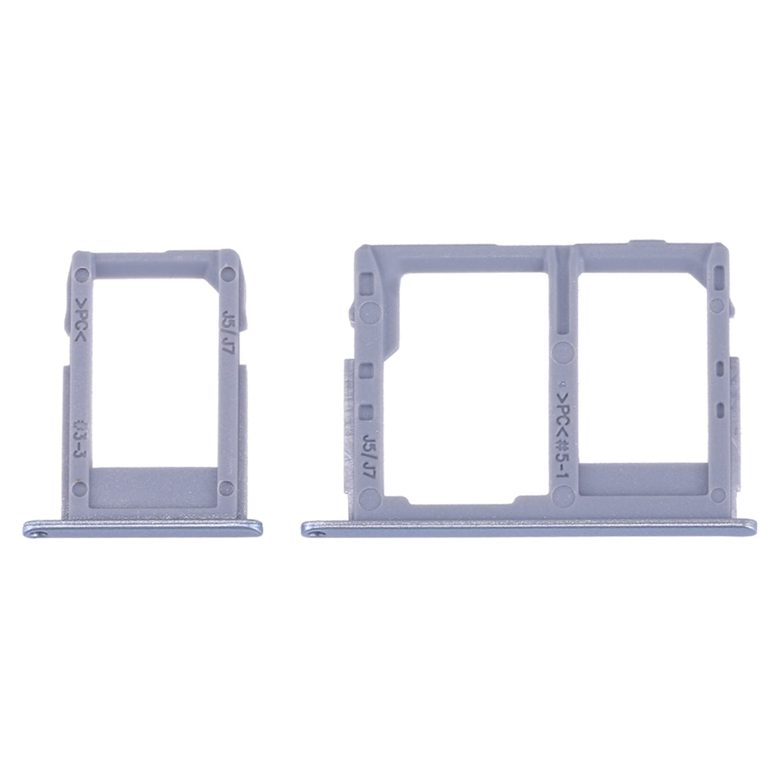 SIM Card Tray + Micro SD Card Tray for Galaxy J3 (2017) Single SIM / J330 & J5 (2017) Single SIM / J530 & J7 (2017) Single SIM / J730 (Blue)