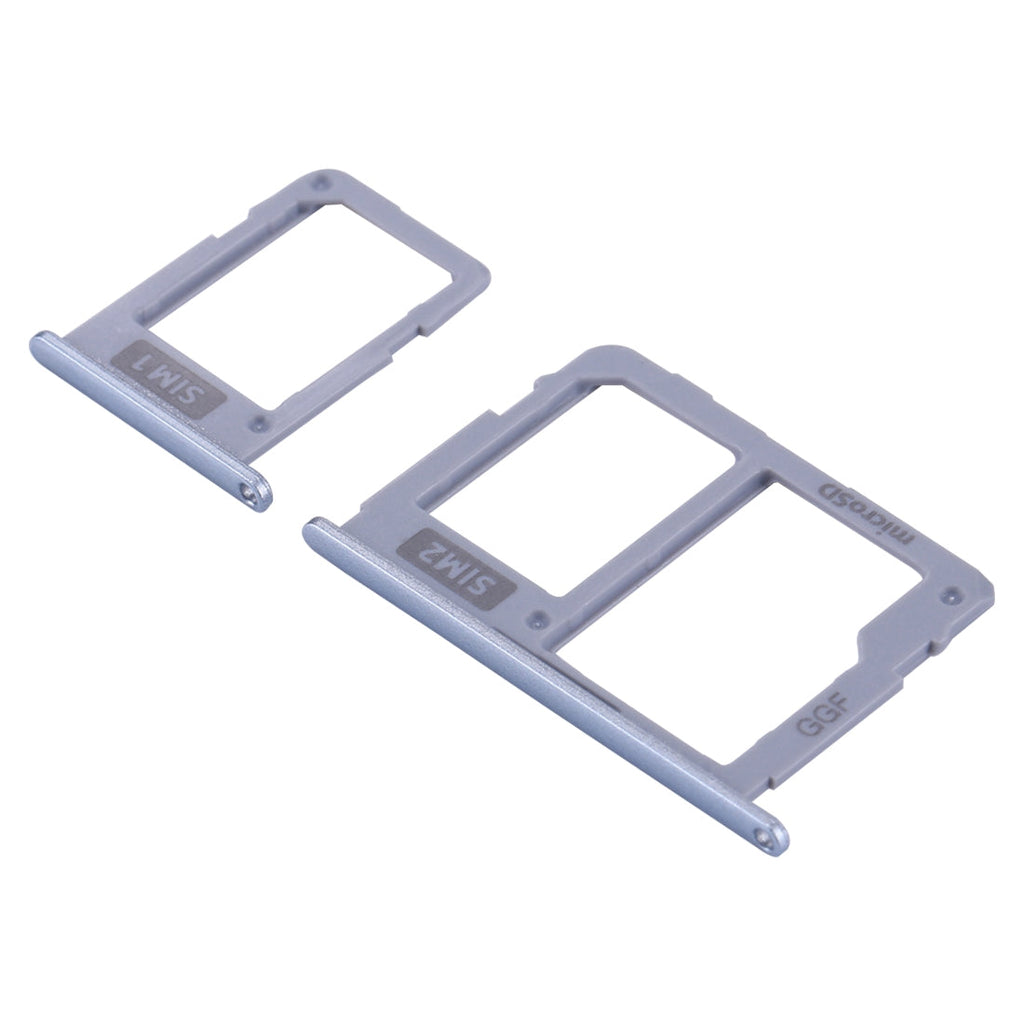 SIM Card Tray + Micro SD Card Tray for Galaxy J3 (2017) Single SIM / J330 & J5 (2017) Single SIM / J530 & J7 (2017) Single SIM / J730 (Blue)