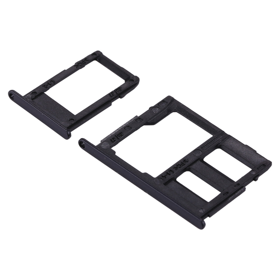 SIM Card Tray + Micro SD Card Tray for Galaxy J3 (2017) Single SIM / J330 & J5 (2017) Single SIM / J530 & J7 (2017) Single SIM / J730 (Black)