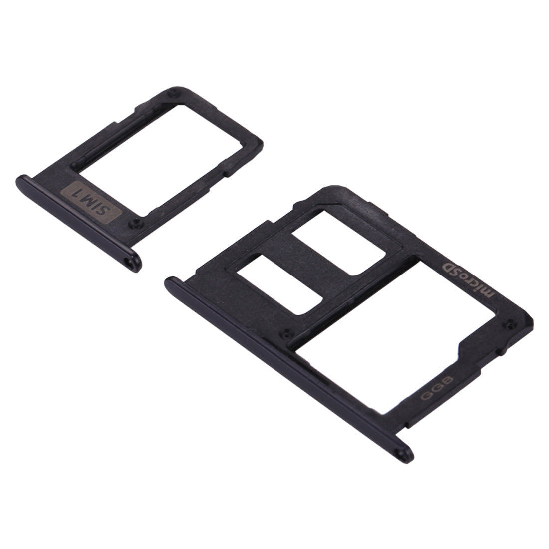 SIM Card Tray + Micro SD Card Tray for Galaxy J3 (2017) Single SIM / J330 & J5 (2017) Single SIM / J530 & J7 (2017) Single SIM / J730 (Black)