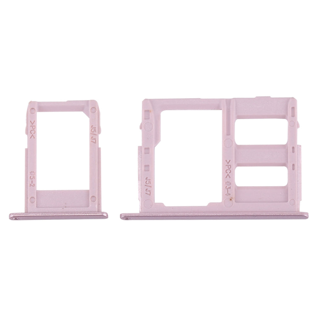 SIM Card Tray + Micro SD Card Tray for Galaxy J3 (2017) Single SIM / J330 & J5 (2017) Single SIM / J530 & J7 (2017) Single SIM / J730 (Rose Gold)