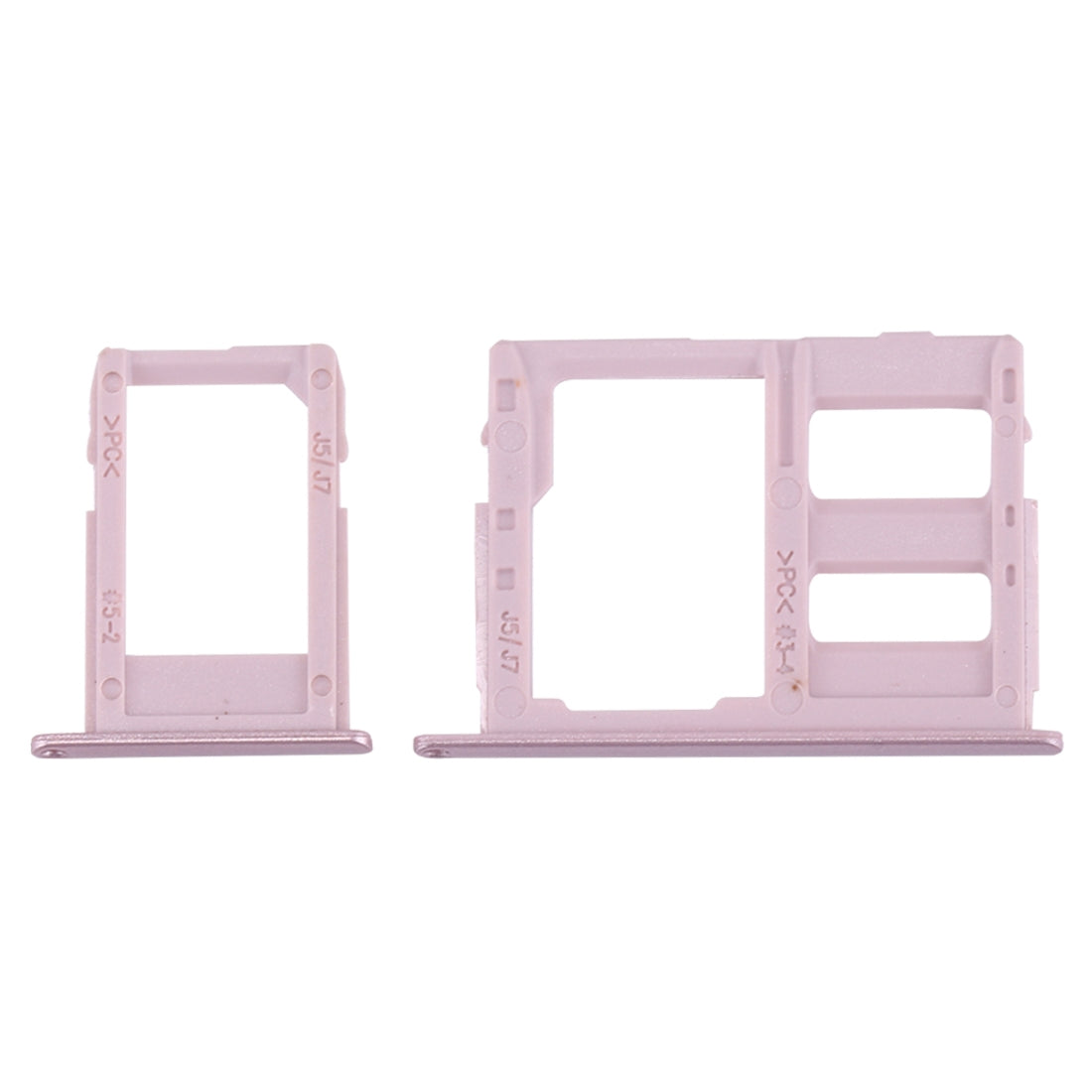 SIM Card Tray + Micro SD Card Tray for Galaxy J3 (2017) Single SIM / J330 & J5 (2017) Single SIM / J530 & J7 (2017) Single SIM / J730 (Rose Gold)