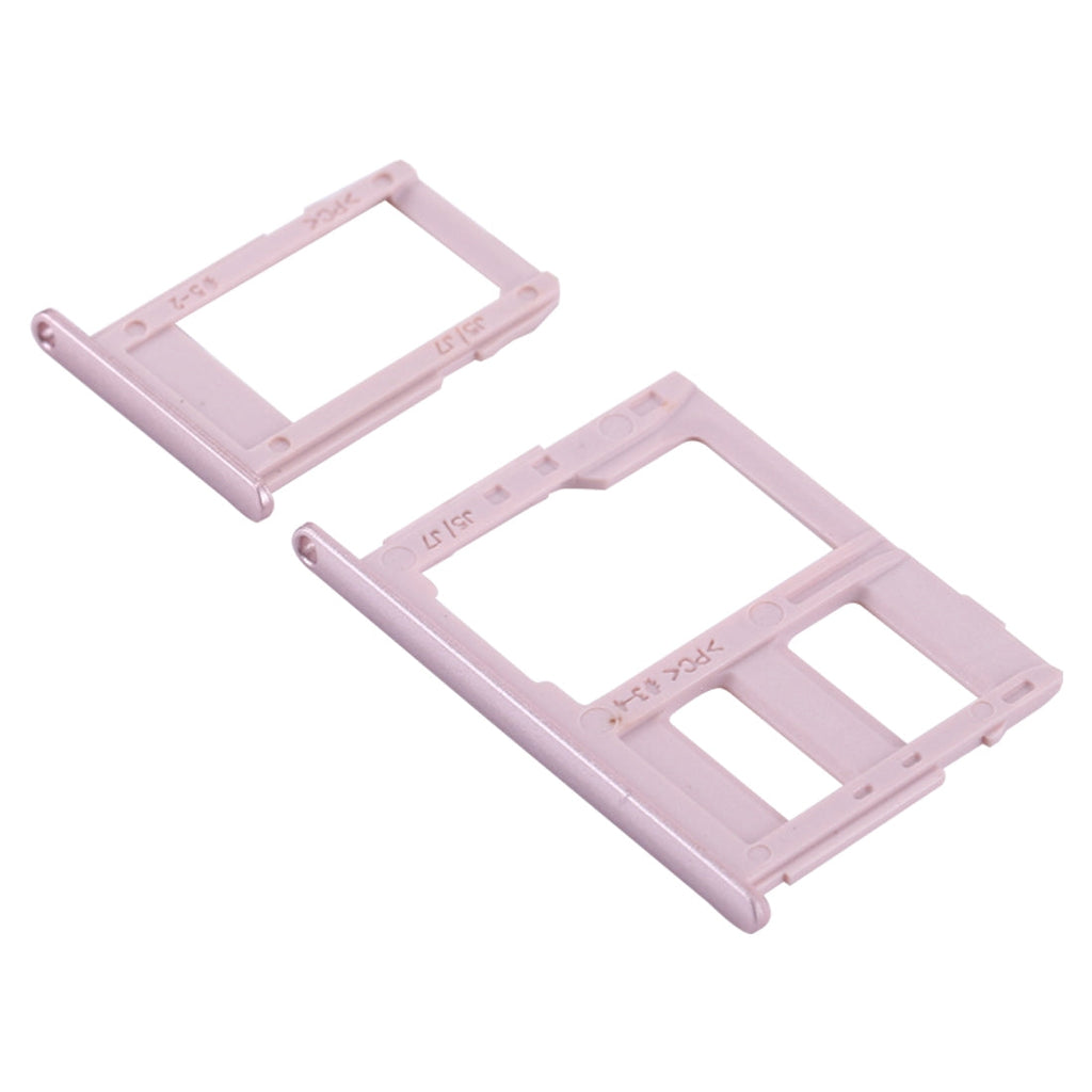 SIM Card Tray + Micro SD Card Tray for Galaxy J3 (2017) Single SIM / J330 & J5 (2017) Single SIM / J530 & J7 (2017) Single SIM / J730 (Rose Gold)