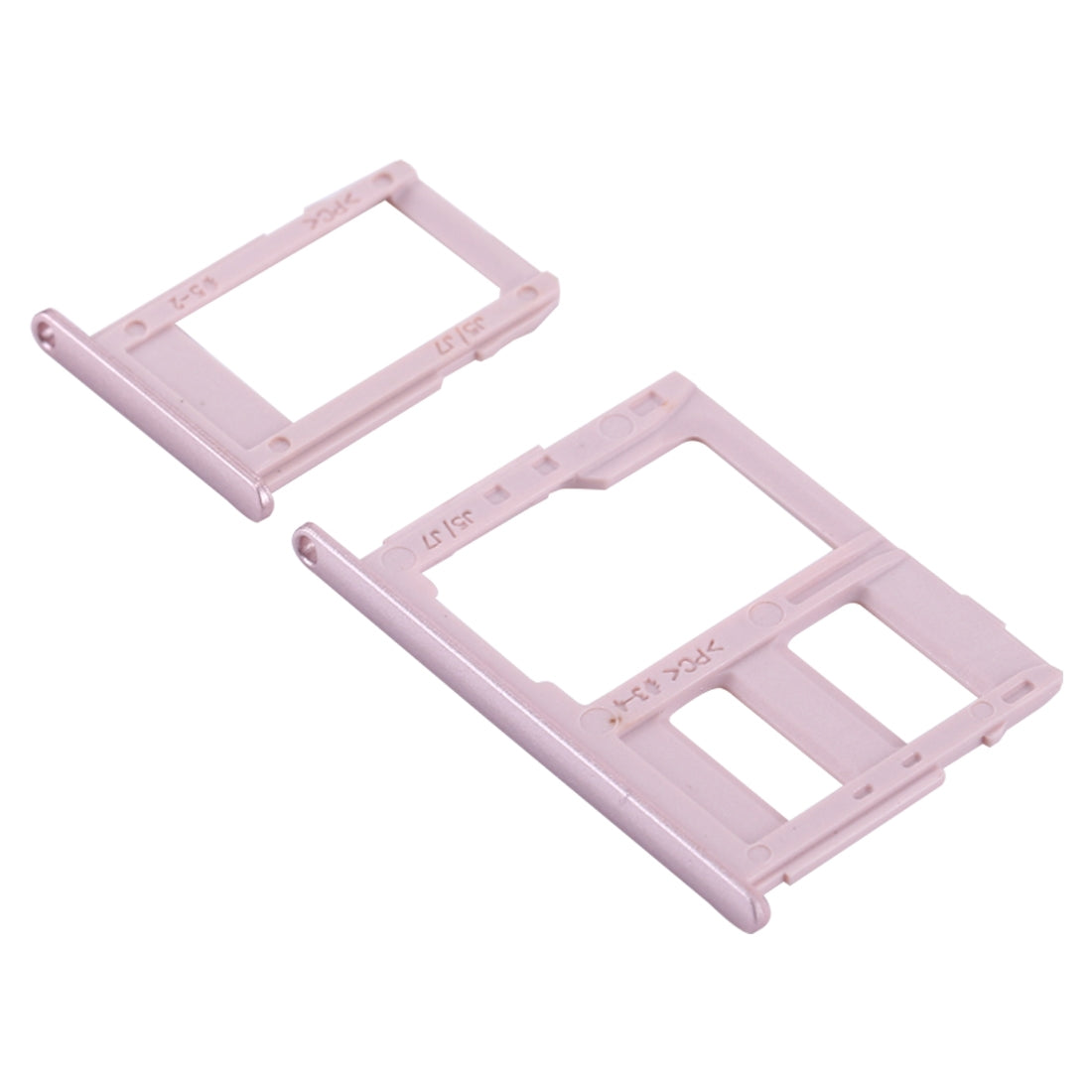 SIM Card Tray + Micro SD Card Tray for Galaxy J3 (2017) Single SIM / J330 & J5 (2017) Single SIM / J530 & J7 (2017) Single SIM / J730 (Rose Gold)