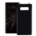 For Galaxy Note 8 Battery Back Cover with Adhesive (Black)