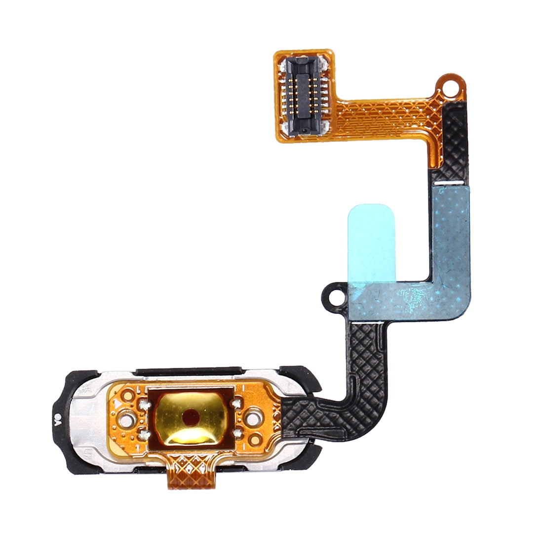 Home Button Flex Cable with Fingerprint Identification for Galaxy A3 (2017) / A320 & A5 (2017) / A520 & A7 (2017) / A720(Gold)