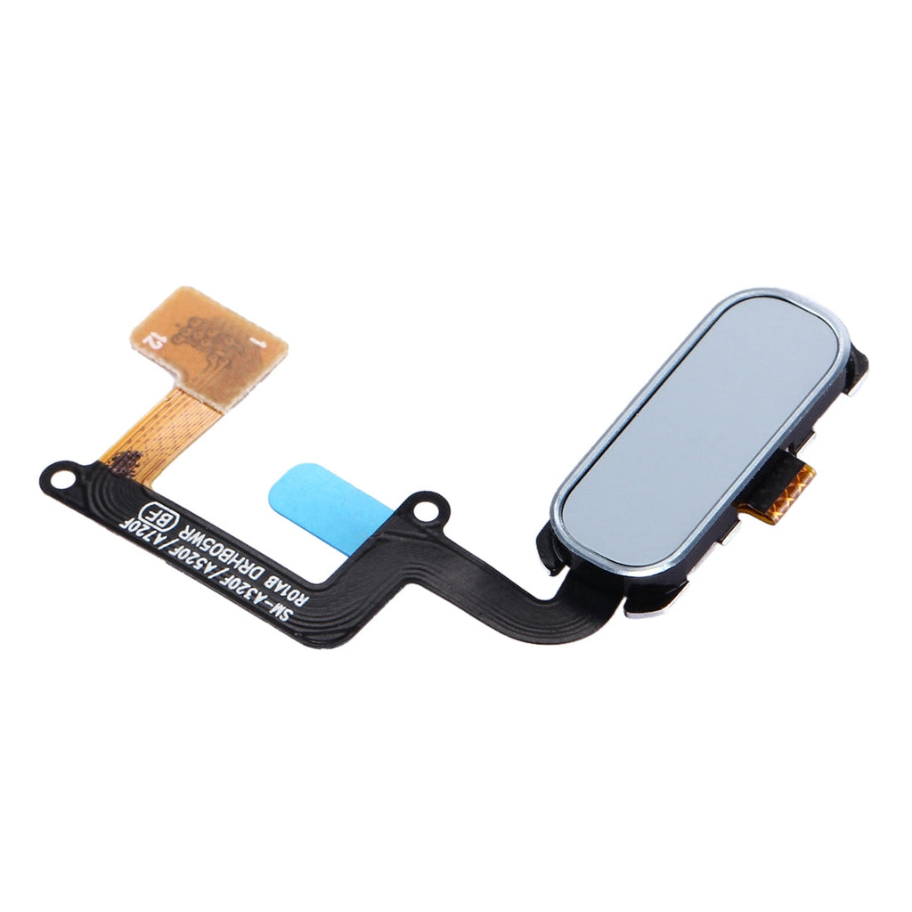 Home Button Flex Cable with Fingerprint Identification for Galaxy A3 (2017) / A320 & A5 (2017) / A520 & A7 (2017) / A720(Blue)