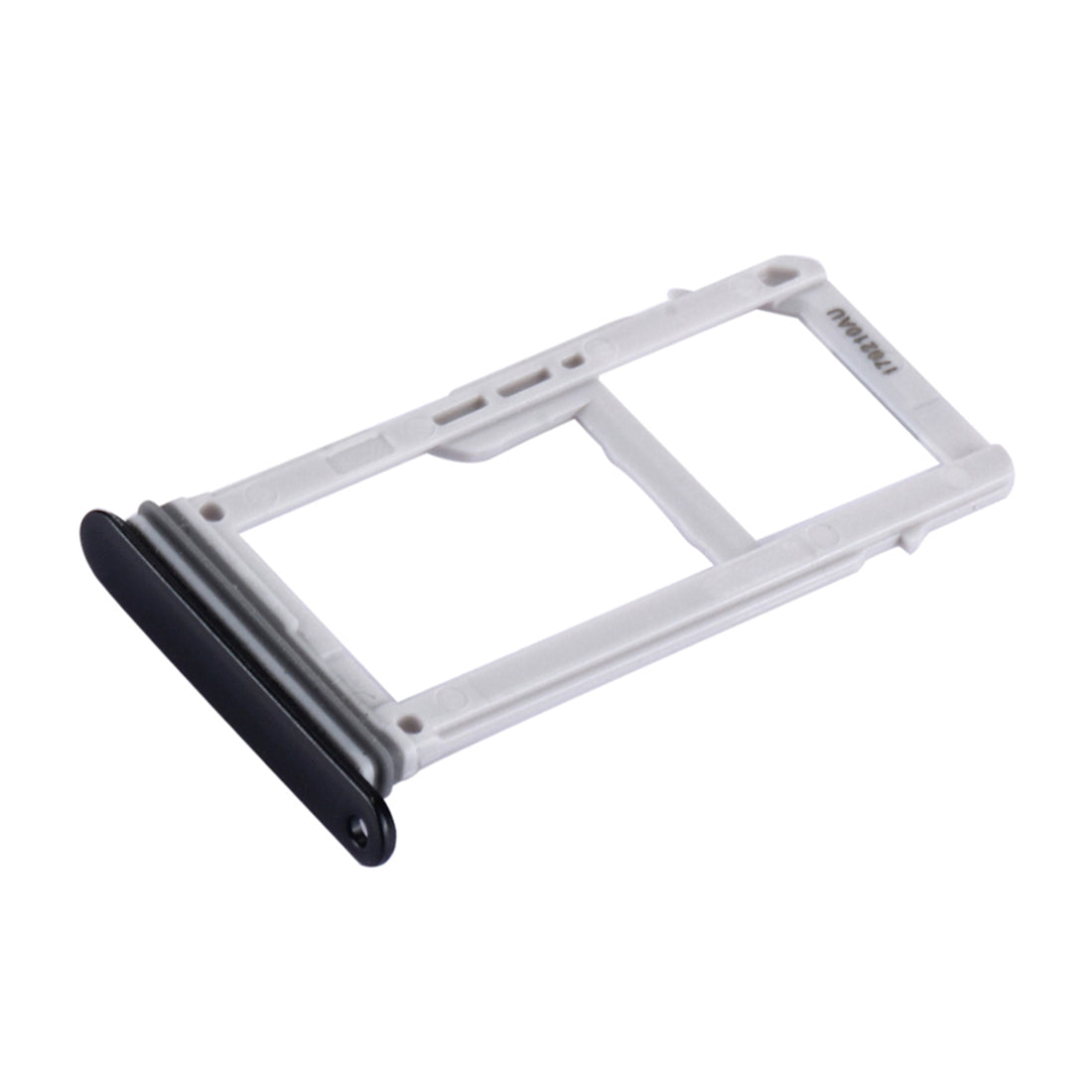 For Galaxy A3 (2017) / A320 SIM Card Tray + Micro SD Card Tray (Black)