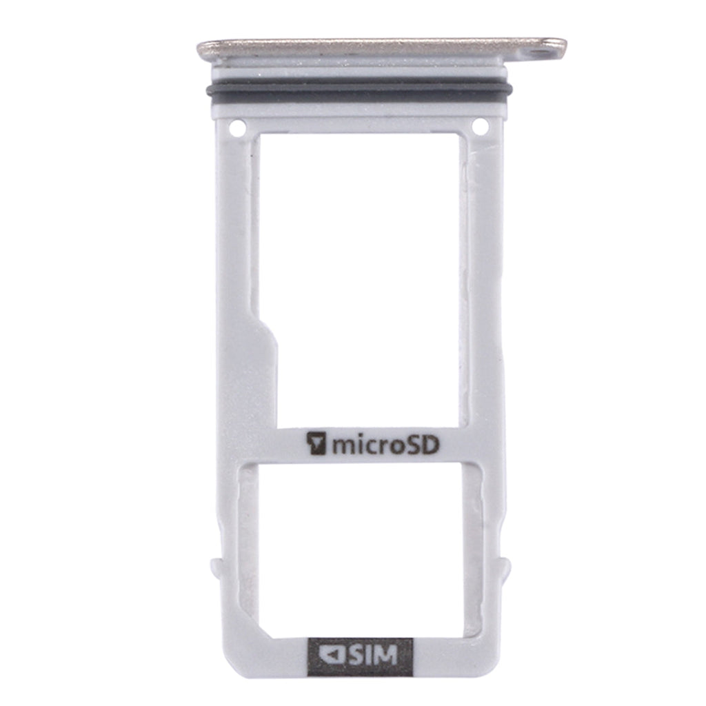 For Galaxy A3 (2017) / A320 SIM Card Tray + Micro SD Card Tray (Gold)